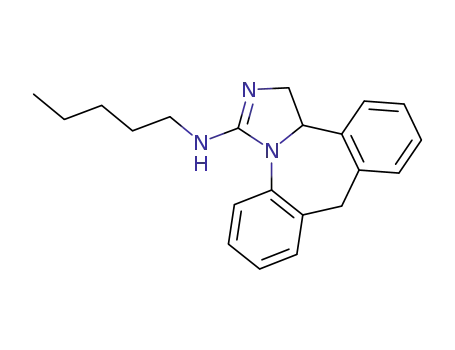 9,13b-dihydro-N-pentyl-1H-dibenz<c,f>imidazo<1,5-a>azepin-3-amine