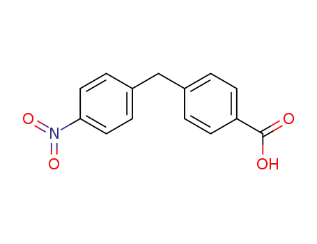 Molecular Structure of 13304-22-8 (4-(4-nitro-benzyl)-benzoic acid)