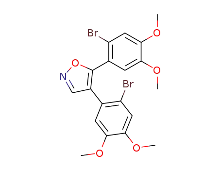 4,5-bis(2-bromo-4,5-dimethoxyphenyl)isoxazole