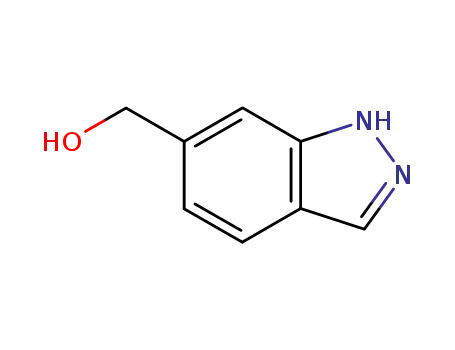 Molecular Structure of 916902-55-1 (6-Hydroxymethyl-1H-indazole)