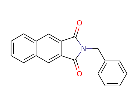 Molecular Structure of 20013-26-7 (2-benzyl-1H-benzo[f]isoindole-1,3(2H)-dione)