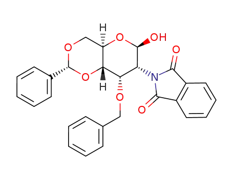3-O-Benzyl-4,6-O-benzylidene-2-deoxy-2-phthalimido-β-D-allopyranose