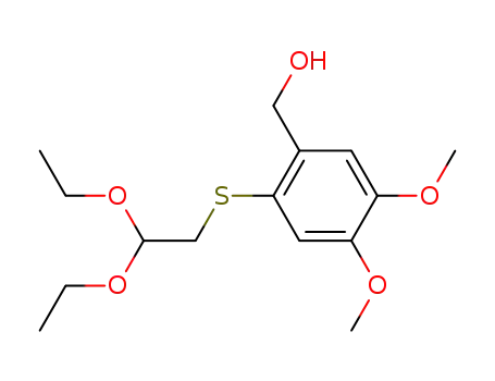 [2-(2,2-Diethoxy-ethylsulfanyl)-4,5-dimethoxy-phenyl]-methanol