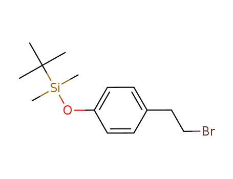 4-(2-bromoethyl)phenoxy]-tert-butyl-dimethylsilane CAS No.620600-61-5