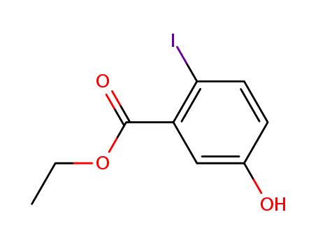 Benzoic acid, 5-hydroxy-2-iodo-, ethyl ester