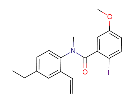 N-(4-ethyl-2-vinylphenyl)-2-iodo-5-methoxy-N-methylbenzamide