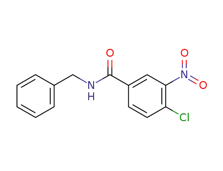 Molecular Structure of 92102-83-5 (N-benzyl-4-chloro-3-nitrobenzamide)
