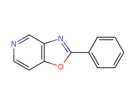 Molecular Structure of 34297-84-2 (Oxazolo[4,5-c]pyridine, 2-phenyl-)