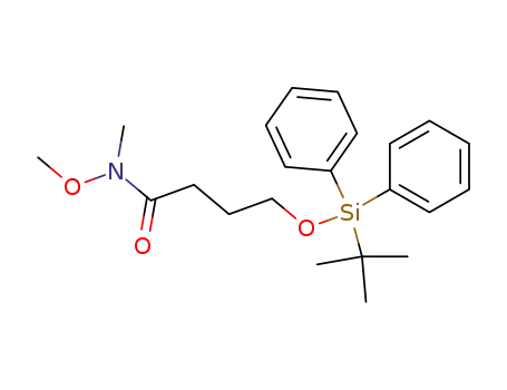 4-(tert-butyldiphenylsilyloxy)-N-methoxy-N-methylbutanamide