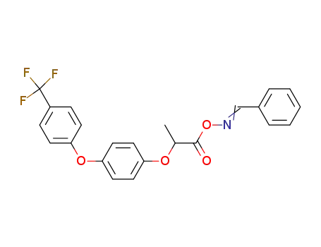Benzaldehyde,
O-[1-oxo-2-[4-[4-(trifluoromethyl)phenoxy]phenoxy]propyl]oxime