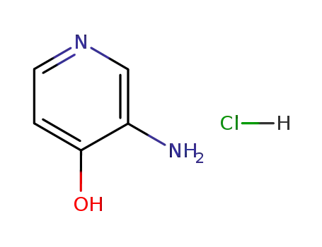 Molecular Structure of 120256-13-5 (3-aminopyridin-4-ol hydrochloride)