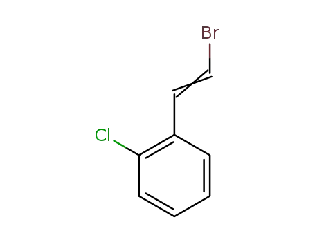 Molecular Structure of 59503-00-3 ((E)-1-(2-Bromovinyl)-2-chlorobenzene)