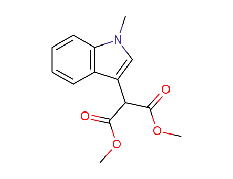 dimethyl 2-(1-methyl-1H-indol-3-yl)malonate