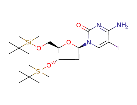 5-iodo-3'O,5'O-bis(tert-butyldimethylsilyl)-2'-deoxycytidine