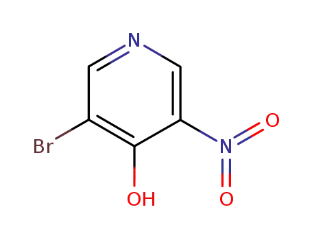 Molecular Structure of 31872-65-8 (3-Bromo-4-hydroxy-5-nitropyridine)