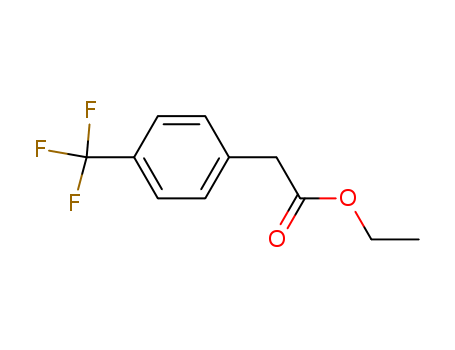 4-(Trifluoromethyl)benzeneacetic acid ethyl ester cas  721-63-1