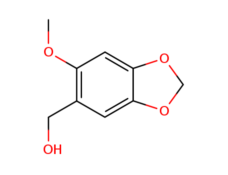 1,3-Benzodioxole-5-methanol, 6-methoxy-