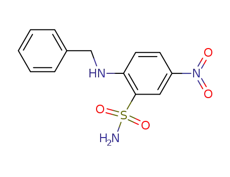 2-benzylamino-5-nitro-benzenesulfonamide