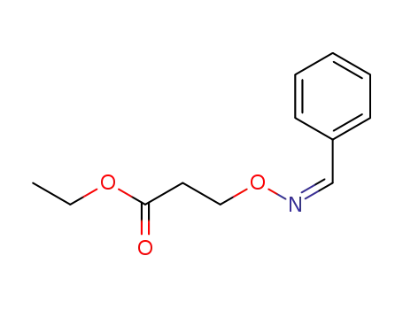 3-[1-Phenyl-meth-(Z)-ylideneaminooxy]-propionic acid ethyl ester