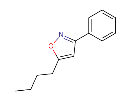 Molecular Structure of 1017-10-3 (5-Butyl-3-phenylisoxazole)