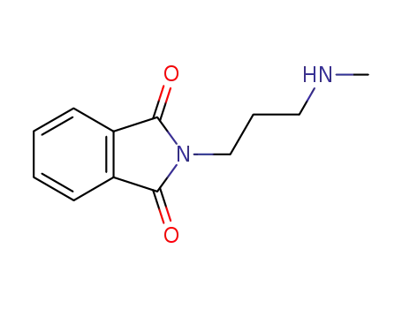Molecular Structure of 861199-60-2 (2-[3-(Methylamino)propyl]-1H-isoindole-1,3(2H)-dione)