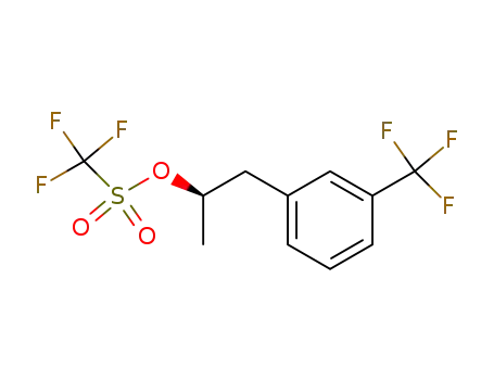 2-(trifluoromethylsulfonyloxy)-1-<3-(trifluoromethyl)phenyl>propane