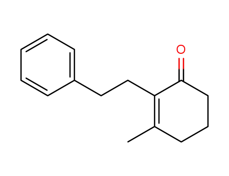 2-Cyclohexen-1-one, 3-methyl-2-(2-phenylethyl)-