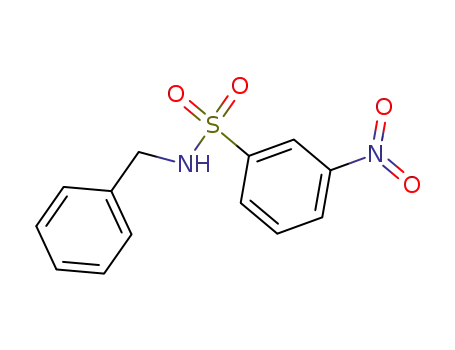 Benzenesulfonamide, 3-nitro-N-(phenylmethyl)-