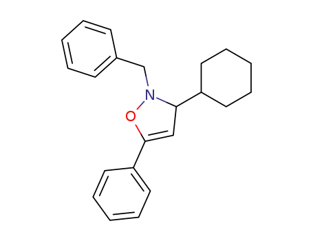 2-benzyl-3-cyclohexyl-5-phenyl-2,3-dihydroisoxazole