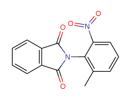 Molecular Structure of 204715-94-6 (<i>N</i>-(2-methyl-6-nitro-phenyl)-phthalimide)
