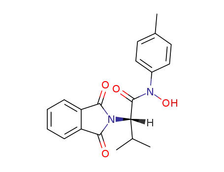 (S)-2-(1,3-Dioxo-1,3-dihydro-isoindol-2-yl)-N-hydroxy-3-methyl-N-p-tolyl-butyramide