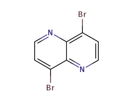 Molecular Structure of 1393914-91-4 (4,8-dibromo-1,5-naphthyridine)