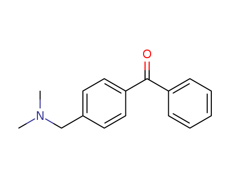 Molecular Structure of 13991-01-0 (Methanone, [4-[(dimethylamino)methyl]phenyl]phenyl-)