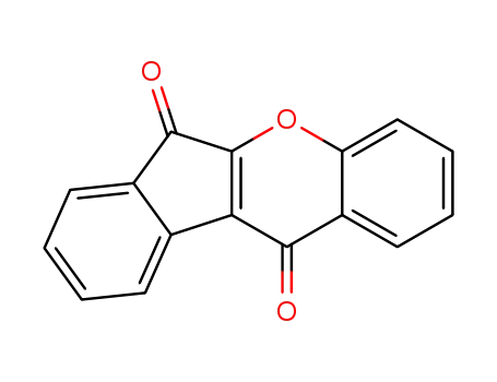 Molecular Structure of 148180-61-4 (Benz[b]indeno[1,2-e]pyran-6,11-dione)