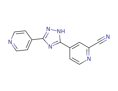 4-(5-pyridin-4-yl-1H-1,2,4-triazol-3-yl)pyridine-2-carbonitrile