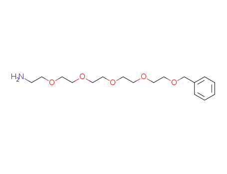 Molecular Structure of 86770-77-6 (Benzyl-PEG5-Amine)