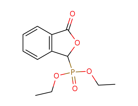 Molecular Structure of 17858-15-0 (DIETHYL PHTHALIDE-3-PHOSPHONATE)