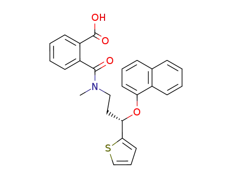 2-[[Methyl[(3S)-3-(1-naphthalenyloxy)-3-(2-thienyl)propyl]aMino]carbonyl]benzoic Acid