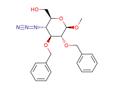 methyl 4-azido-2,3-di-O-benzyl-4-deoxy-β-D-glucopyranoside