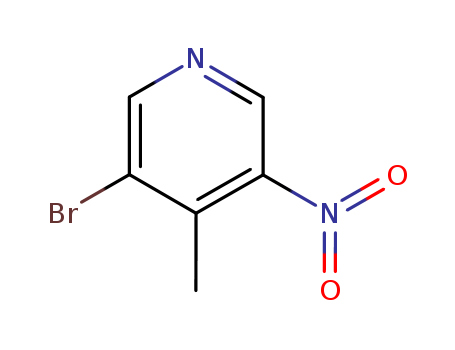 3-bromo-4-methyl-5-nitropyridine cas no. 69872-15-7 98%