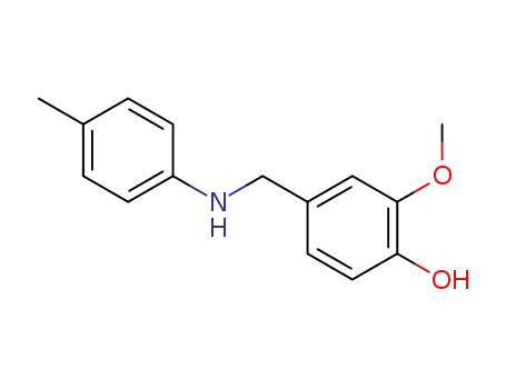 2-메톡시-4-([(4-메틸페닐)아미노]메틸)페놀