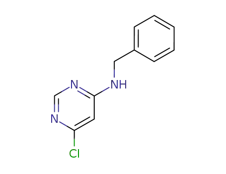 Molecular Structure of 61667-16-1 (N-Benzyl-6-chloro-4-pyrimidinamine)