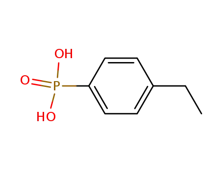 Molecular Structure of 6873-66-1 ((4-ethylphenyl)phosphonic acid)