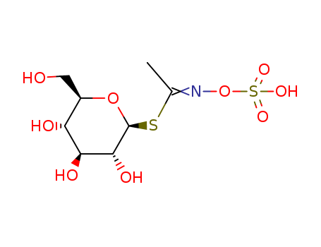 b-D-Glucopyranose, 1-thio-,1-[N-(sulfooxy)ethanimidate]