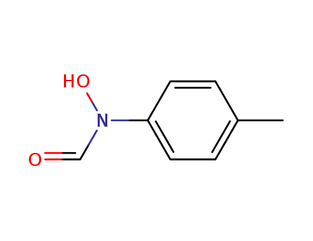 Molecular Structure of 73747-07-6 (N-hydroxy-N-(4-methylphenyl)formamide)