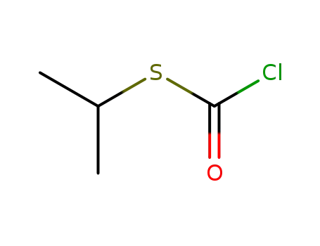 Molecular Structure of 13889-93-5 (S-ISOPROPYL CHLOROTHIOFORMATE)