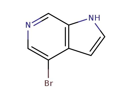 Molecular Structure of 69872-17-9 (4-Bromo-1H-Pyrrolo[2,3-c]Pyridine)