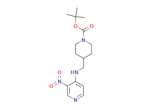 1-Piperidinecarboxylic acid, 4-[[(3-nitro-4-pyridinyl)amino]methyl]-,
1,1-dimethylethyl ester