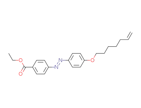 ethyl 4-{2-[4-(hept-6-enyloxy)phenyl]diazenyl}benzoate