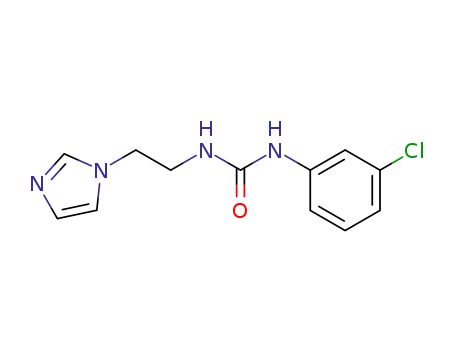 N-[3-Chlorophenyl]-N'-[2-(1H-imidazole-1-yl)ethyl]urea